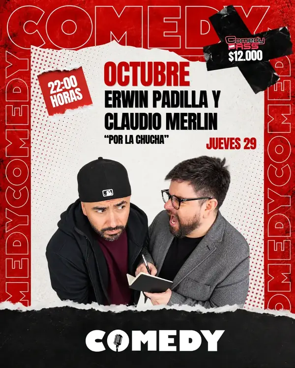 Erwin Padilla y Claudio Merlin